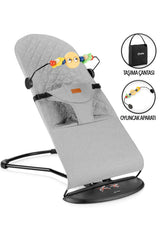 Balance Lüx Cotton Üç Kademeli Sallanan Ana Kucağı Katlanır (OYUNCAK APARATLI VE SEYAHAT ÇANTALI)