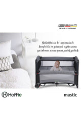 Mastic Anne Yanı Sallanır Cibinlikli Oyun Parkı Bebek Beşik 70x110 Cm