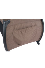 Maccon Prime Alüminyum Kasa Park Yatak Sallanır Cibinlikli Oyun Parkı Beşik 70X110 Cm