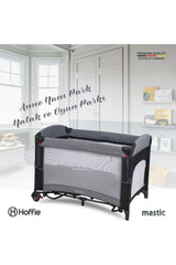 Mastic Anne Yanı Park Yatak Sallanır Oyun Parkı Cibinlikli Yatak Hediyeli 70x110 Cm