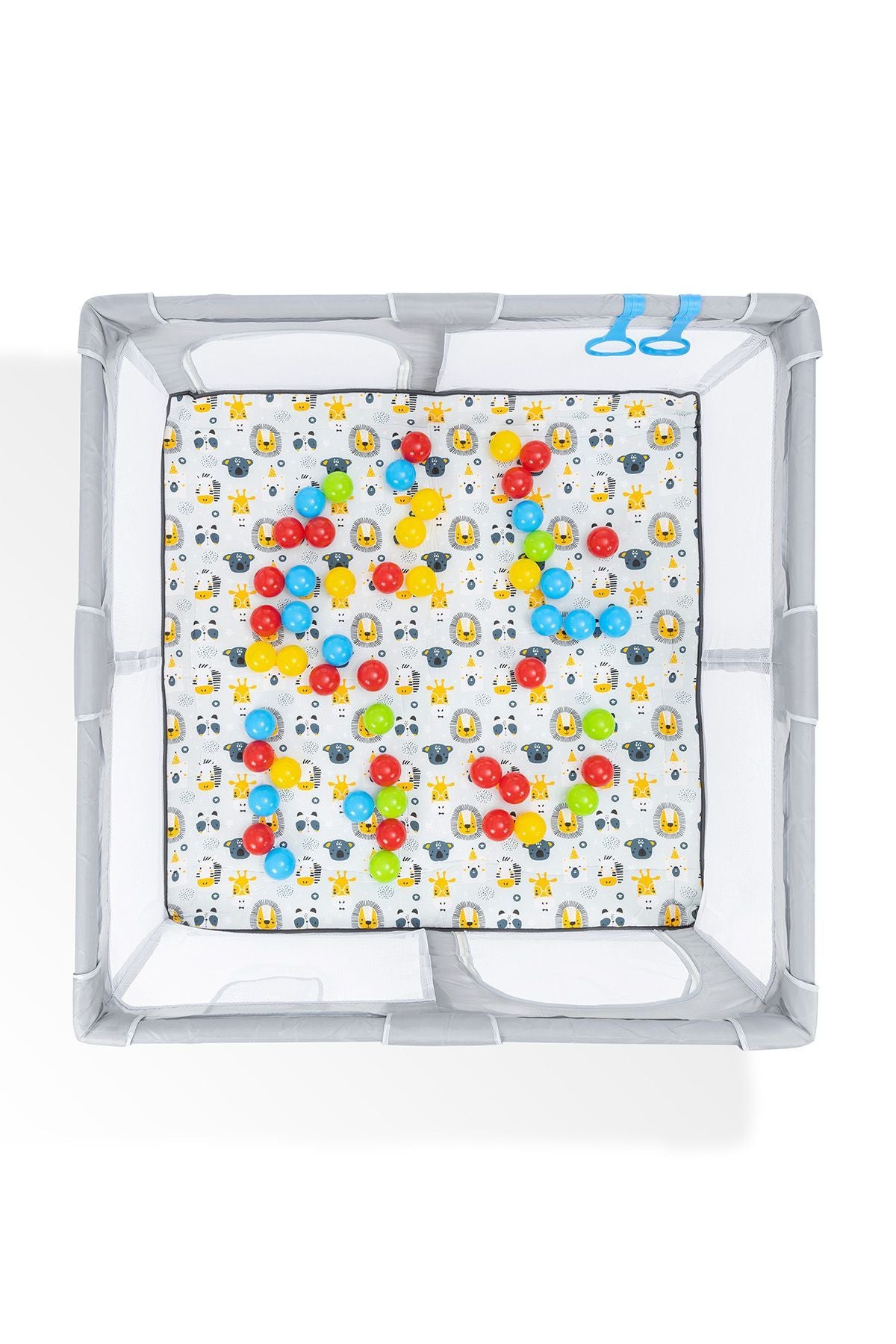 Original Playard Plus Güvenli Bebek Ve Çocuk Oyun Alanı Oyun Parkı 120x120 Oyun Matı Ve Topları