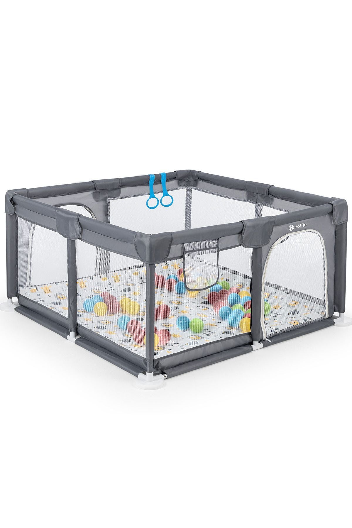 Original Playard Plus Güvenli Bebek Ve Çocuk Oyun Alanı Oyun Parkı 120x120 Oyun Matı Ve Topları