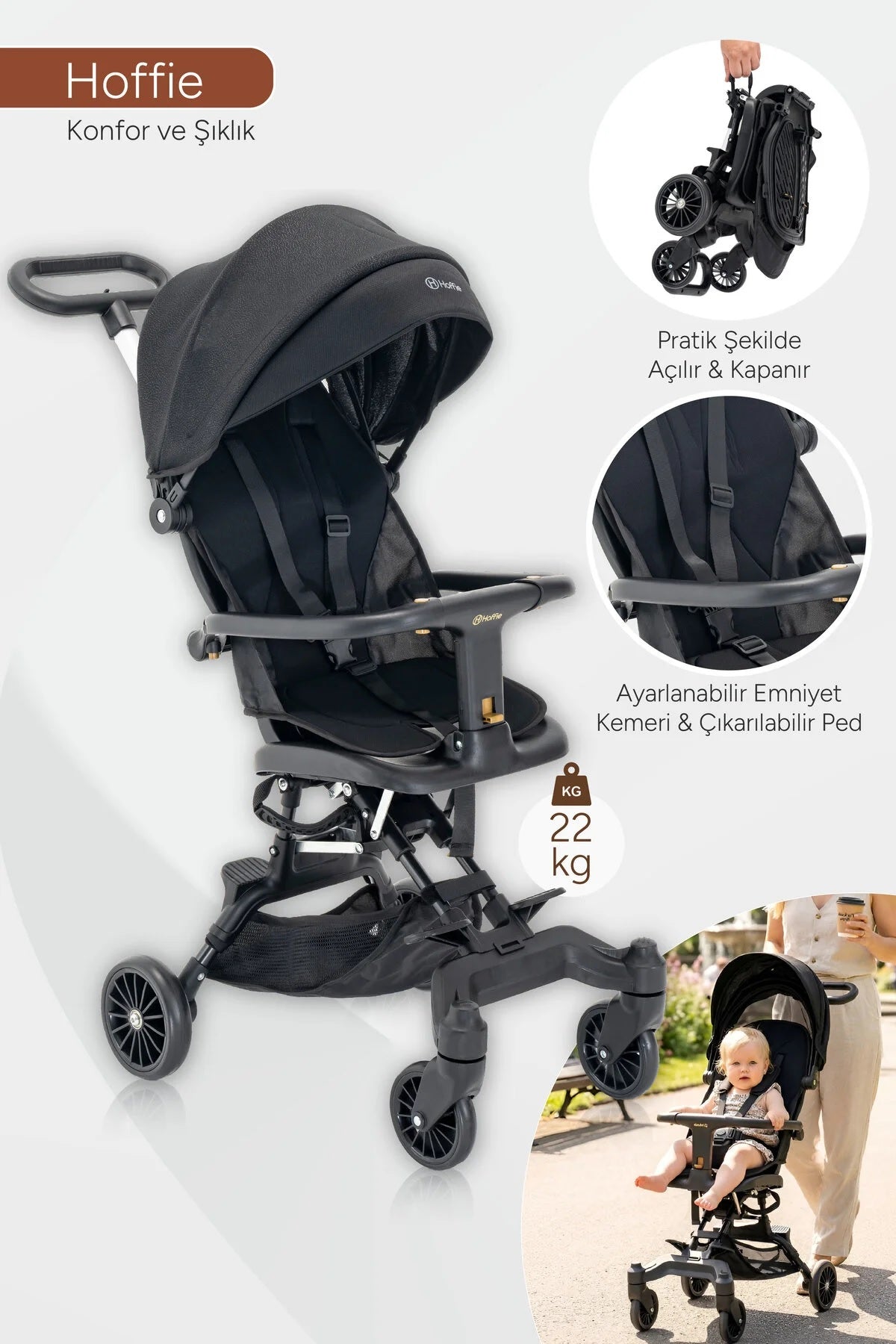 Ruby Kabin Boy Drone Yeni Nesil Bebek Arabası