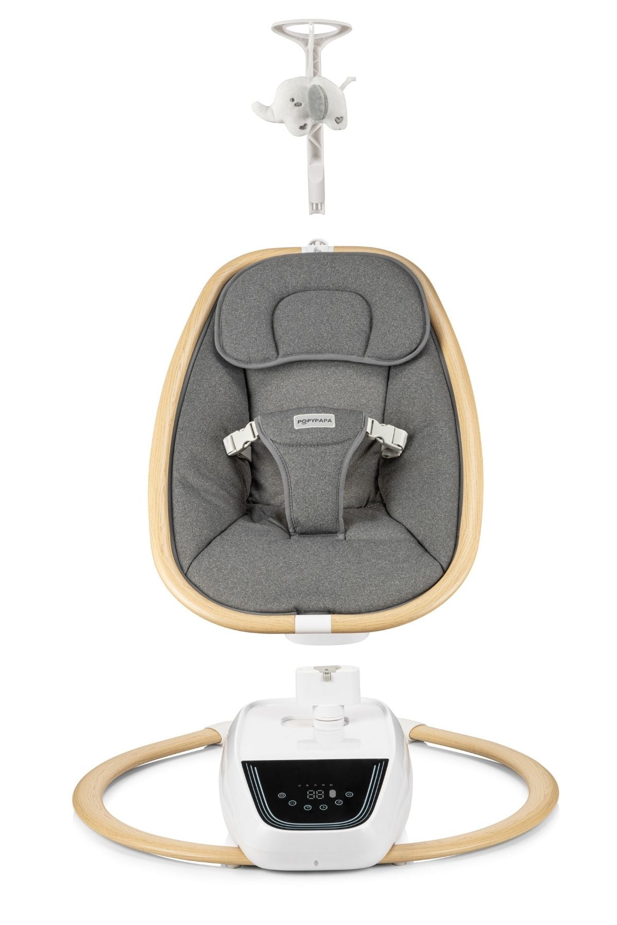 Tola Lüks 3D Multi Fonksiyonel Elektrikli Otomatik Sallanan Kademeli Bebek Ana Kucağı